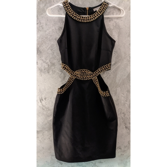 Urban Outfitters | Embellished cutout Midi Dress - Picture 1 of 1